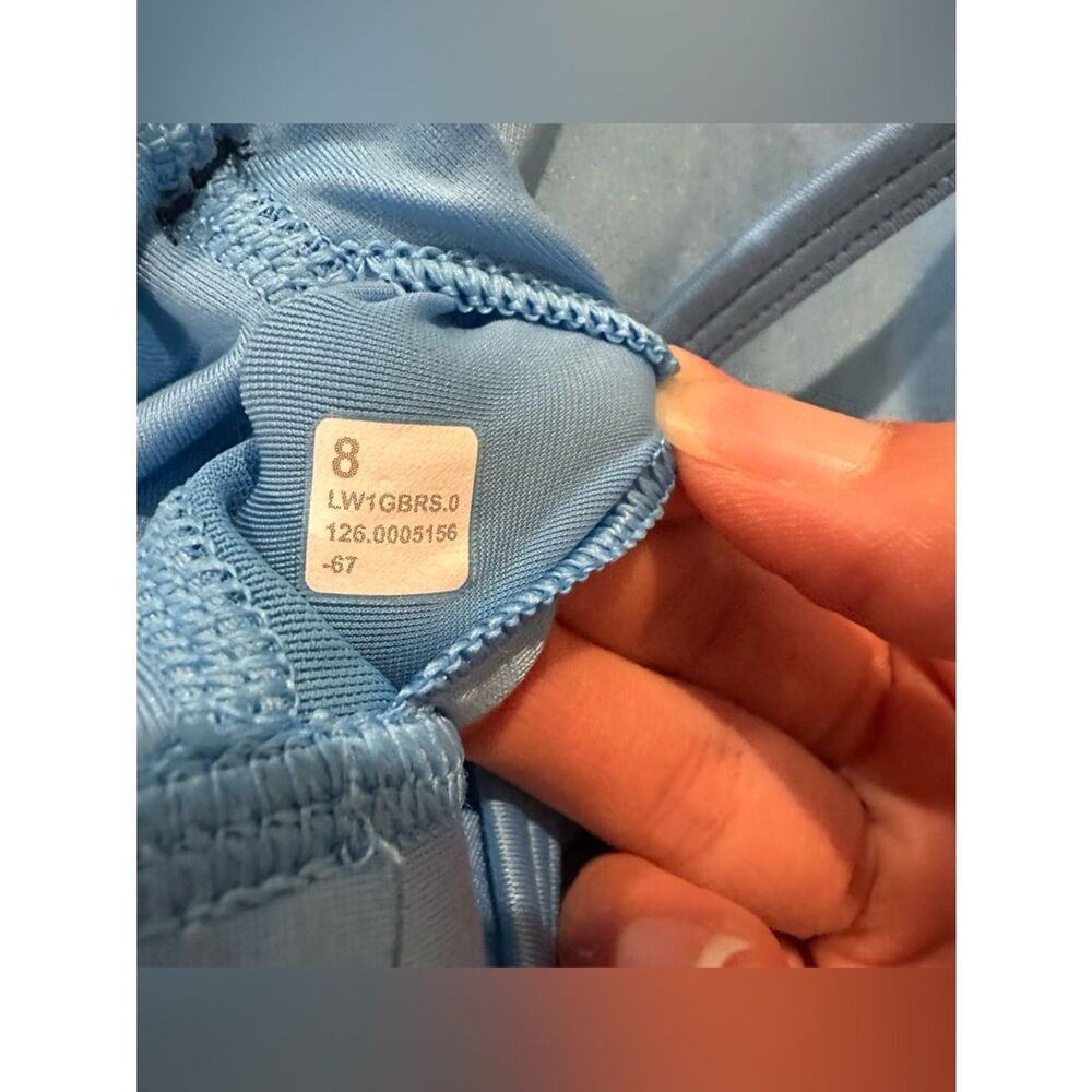 NWT 8 Smoothie Wash Blueberry Nulu Flow Y Bra A/C - Lululemon - NEW - Picture 5 of 8